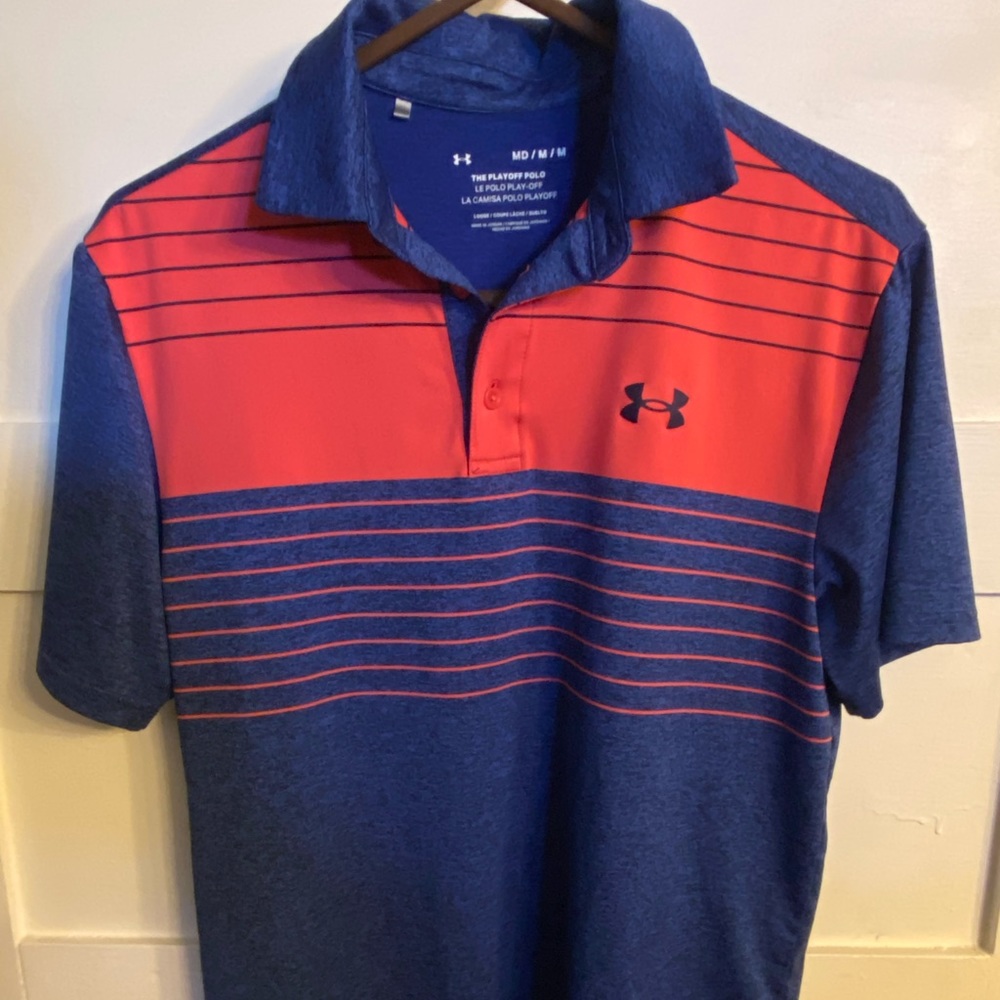 Under armour Dri-fit Golf polo mens medium